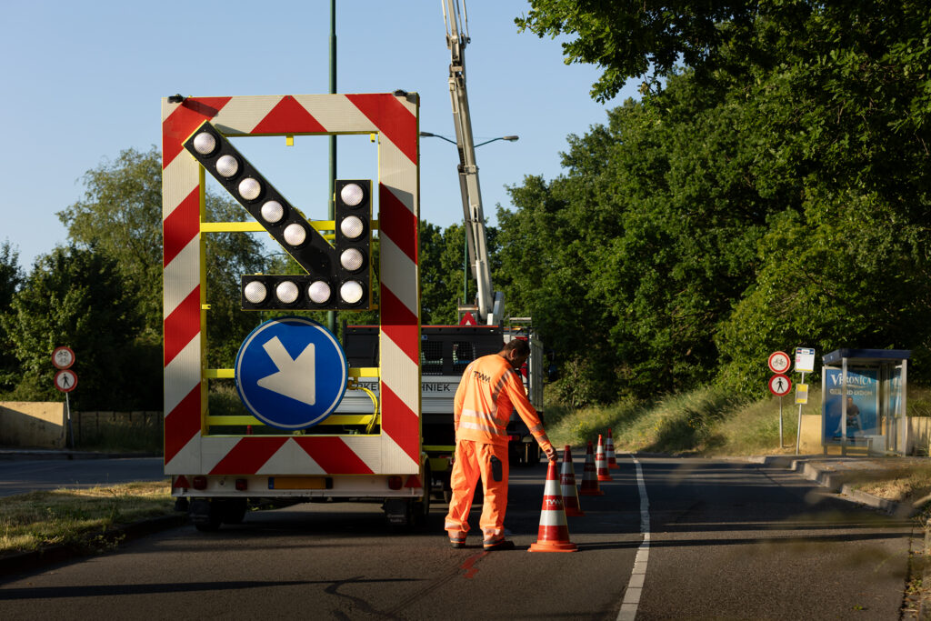 rijdende afzetting